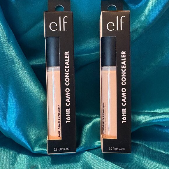 2 ELF 16 HOUR CAMO CONCEALER LIGHT SAND Matte Full Coverage NEW SEALED! - Picture 1 of 2